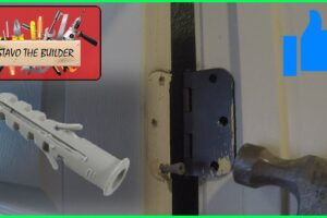Guía práctica para reparar una bisagra de puerta de chapa