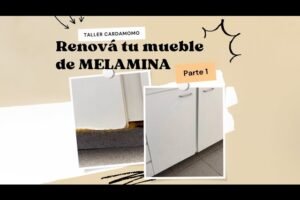 Guía práctica para reparar y renovar muebles de melamina: consejos y técnicas infalibles