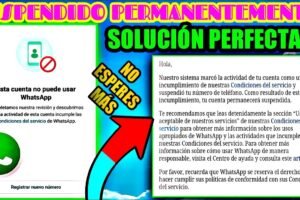 Técnicas efectivas para solucionar problemas de suspensión en WhatsApp.