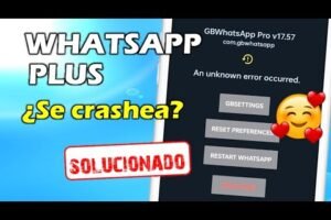 Tres pasos sencillos para solucionar los problemas de WhatsApp Plus